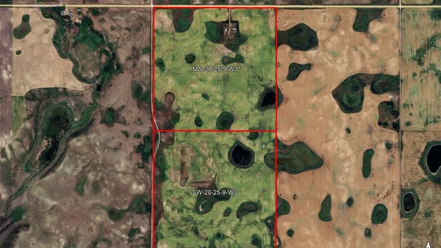 1 Satellite Image Outlined