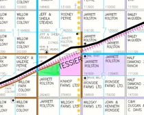 40 RM 316 map highlighted