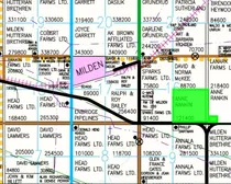 RM 286 map highlighted