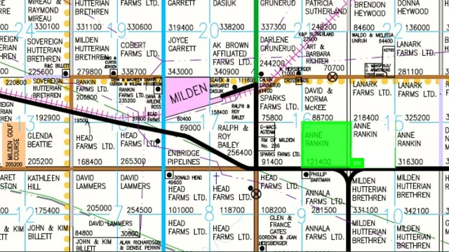 RM 286 map highlighted