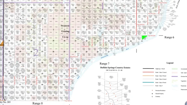 RM 315 map highlighted
