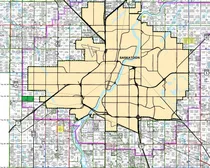 RM 344 Corman Park Map with Map ID #