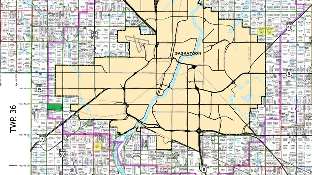 RM 344 Corman Park Map with Map ID #