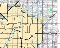 RM 344 Corman Park map highlighted