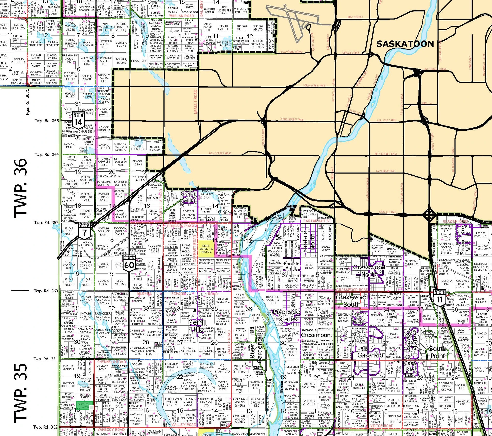 RM 344 map highlighted