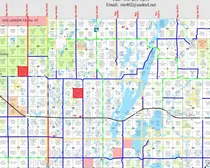 RM 402 map highlighted
