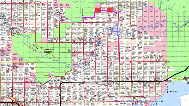RM 488 map highlighted