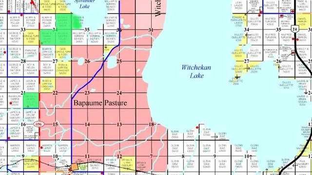 RM 496 map highlighted