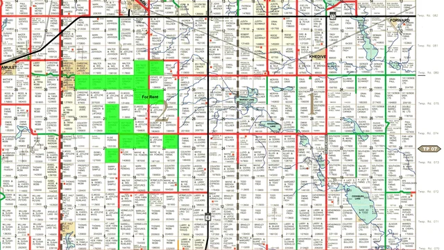 RM 69 Map April 2025 TP 7, RG 19 & 20 highlighted 
