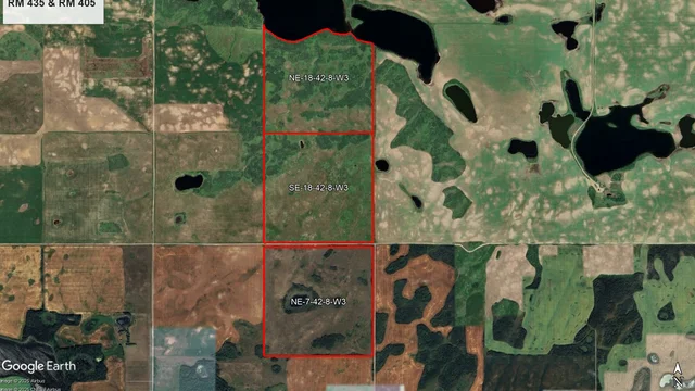 Satellite Image - Outlined