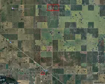 Satellite Image - outlined