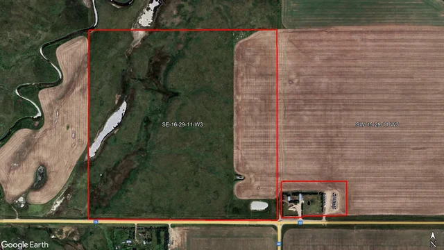 Satellite Image Outlined