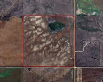 Satellite Image Outlined