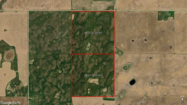 Satellite Image Outlined