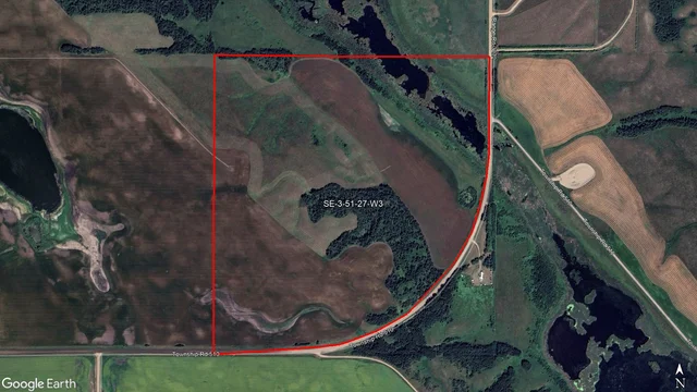 Satellite Image Outlined