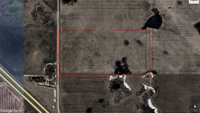 Satellite Image Outlined