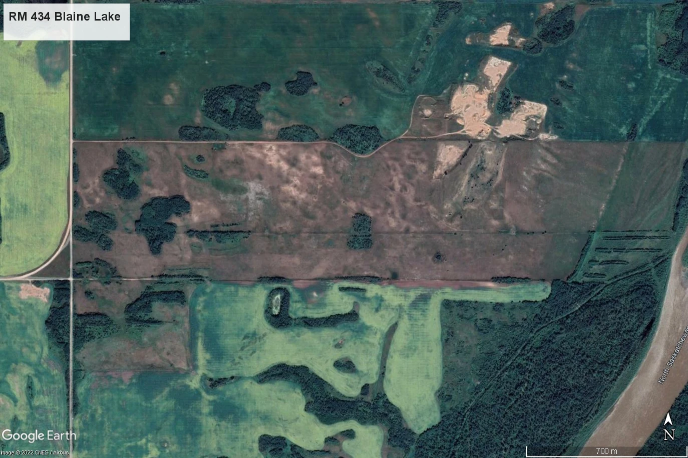 Satellite Image RM 434