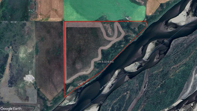 Satellite Image outlined