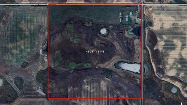 Satellite Image outlined NE 26