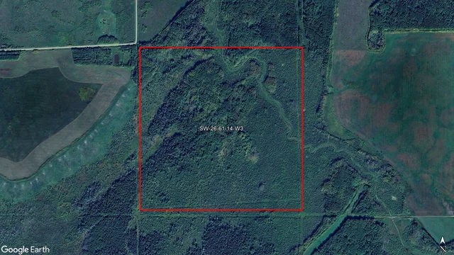 Satellite image outlined RM 588